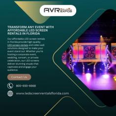 Our affordable LED screen rentals in Florida provide high-quality LED screen rentals and video wall solutions designed to make your event stand out.