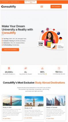  Consultifly, we believe in empowering students to pursue their dreams of studying abroad by providing personalized guidance and support. Our mission is to be your trusted partner on the journey to academic success.