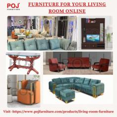 Explore premium Furniture for Your Living Room Online at POJ Furniture, offering stylish sofas, wall units, and coffee tables. To know more, visit website - https://www.pojfurniture.com/products/living-room-furniture

