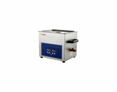 Labnic Digital Ultrasonic Cleaner features a 7.0 L stainless-steel tank and SUS304 cleaning basket. It delivers efficient cleaning with 240 W power at 40 KHz, adjustable temperature from 0 to 80 degrees Celsius, and a 1-30 minute time setting. The moisture-proof and anti-corrosive PCB ensures reliable performance.