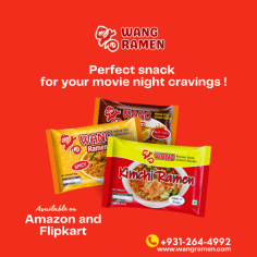 Savor the rich and bold taste of Wang Ramen, crafted with authentic Korean recipes. Choose from Spicy Ramen, Kimchi Ramen, and Hot & Spicy Chicken, perfect for instant cravings. Available on Amazon and Flipkart, or order in bulk at 9310627711. Elevate your ramen experience today!

For more information, please visit our website: https://wangramen.com/