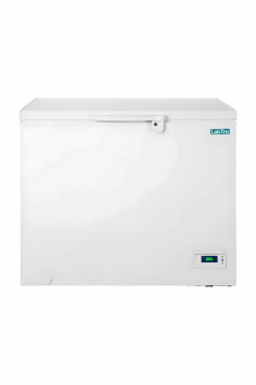 Labtro  -25°C Chest Freezer with 368 L capacity, -10 to -25°C range, and efficient micro-channel condenser. Features advanced insulation, LCD control panel, and double-layer door to minimize cold air leakage, ensuring reliable and consistent performance for laboratory and storage needs.
