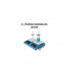 Labotronics Position hotplate is a ceramic top hotplate with a PID controlled temperature of 400 °C for uniform heat distribution. Features a heating capacity for flasks ranging from 50 ml to 1000 ml. It offers digital temperature control and an outer thermocouple that measures.