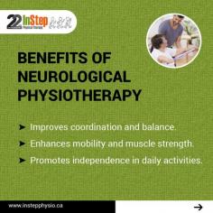 Neurological physiotherapy can improve mobility, balance, and strength, helping you or your loved ones lead a more independent life. Whether recovering from a stroke or managing a neurological condition, our tailored approach focuses on enhancing your quality of life. Take the first step toward recovery today—visit In Step Physical Therapy for expert care and support!
