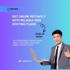 Launch your website with ease using TSOHost’s reliable web hosting plans. Fast, secure, and packed with features to get you online in no time.