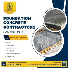 A weak foundation can result in significant structural damage over time. At Easter Concrete Contracting, we are the most experienced foundation contractors in San Antonio, offering expert solutions to ensure stability and long-term durability. Trust us to protect your investment with precise foundation work. Let's secure the future of your home today. Website: https://www.easterconcretesanantonio.com/concrete-foundations