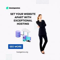 Elevate your online presence with Hostgenics' exceptional hosting solutions. Experience superior speed, security, and reliability that set your website apart from the competition, backed by 24/7 expert support.


