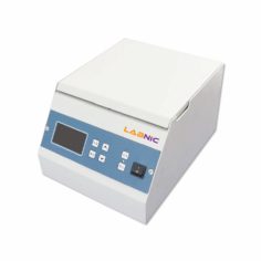 Labnic High-Speed Centrifuge operates at 16,000 rpm, supporting various tube volumes. Its intuitive control panel adjusts speed, g-force, and temperature. With a max RCF of 18,320×g, a 0–99 min timer, 12-tube capacity, optional bio-safe rotors prevent leaks, and a durable protective layer ensures safety.