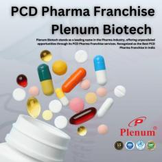 Plenum Biotech is a renowned name in the Pharma Industry, offering top-notch opportunities through its PCD Pharma Franchise services. As one of the Best PCD Pharma Franchise in India, we provide an extensive range of high-quality pharmaceutical products to ensure the success of our partners. Being a trusted PCD Franchise Company in India, we focus on innovation, reliability, and comprehensive support to help businesses grow. Whether you're starting a PCD Franchise in India or looking to expand your operations, Plenum Biotech offers unparalleled business solutions. Partner with us to access a wide PCD Products Franchise portfolio and achieve your business goals.
https://www.plenumbiotech.com/plenum-biotech-services/pcd-pharma-franchise/