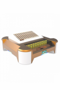 Labtro  Biological Indicator Incubator uses spectrum analysis to incubate and auto-read Super Rapid Readout Indicators, delivering results in 15–60 minutes. It features a touchscreen, integrated OS, and calibration-ready reader, ensuring quick biological monitoring without a computer.