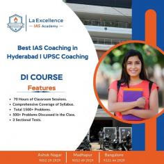 https://laex.in/    Looking for the best IAS coaching in Hyderabad? La Excellence IAS Academy offers top-tier UPSC coaching with expert faculty, comprehensive study materials, and personalized mentorship. We focus on delivering quality education that empowers aspirants to crack the UPSC Civil Services Examination. Our proven track record, well-structured courses, and systematic approach to UPSC preparation make us one of the leading coaching centers in Hyderabad. Whether you're aiming for IAS, IFS, or IPS, La Excellence IAS Academy provides an environment that encourages growth, learning, and success. Join us today to get the right guidance, expert strategies, and a solid foundation for your UPSC journey. Let La Excellence IAS Academy be your stepping stone to success in the prestigious Civil Services Examination.