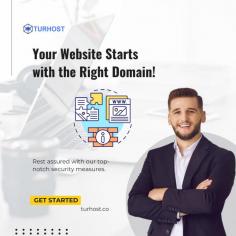 Set the foundation for your online success with the right domain name. Explore Turhost's wide selection and choose the ideal domain to build your brand and enhance your web presence.