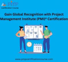 Achieve global recognition and unlock new career opportunities with the Project Management Institute (PMI)® Certification. This prestigious certification equips you with the skills and knowledge to manage projects effectively across industries, demonstrating your expertise in project leadership, risk management, and strategic planning. PMI® certification is recognized worldwide and opens doors to high-level positions, giving you a competitive edge in the job market. Enhance your credibility, expand your network, and take your project management career to a global scale with PMI® Certification.
For more details visit : https://www.pmpcertificationcourse.com/courses/pmi-certification
