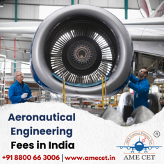 Understand the detailed breakdown of Aeronautical Engineering fees for pursuing this dynamic field. Learn about tuition costs, additional expenses, and the value of investing in an Aeronautical Engineering course for a rewarding career in the aviation and aerospace industries.
For More Details:- https://www.amecet.in/aeronautical-engineering-course-fees.php