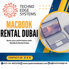 Searching for the perfect place to MacBook Rental in Dubai monthly? We’ve researched the best rental services offered at Techno Edge System LLC. Whether you’re a business, professional or a student, find your ideal MacBook models with flexible plans for all budgets. Call us at +971-54-4653108.
Visit site: https://www.ipadrentaldubai.com/
