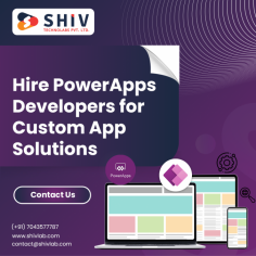 Need to hire PowerApps developers for your business? Shiv Technolabs provides experienced developers to create custom apps designed to fit your specific needs. Our experts specialize in building user-friendly and efficient applications that simplify workflows and address business challenges. Whether it’s integrating tools like SharePoint and Dynamics 365 or crafting unique solutions, we deliver reliable and high-quality results. By choosing Shiv Technolabs, you get skilled PowerApps developers committed to transforming your business processes. Let us help turn your 
ideas into powerful solutions today!