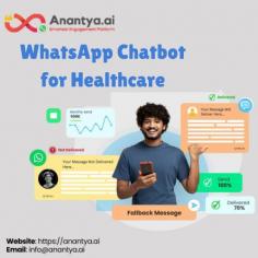 WhatsApp chatbot for healthcare offers personalized experiences for patients by automating communication, appointment booking, and reminders. This reduces wait times and ensures timely responses. Anantya aids businesses in adopting this technology for better healthcare management and customer satisfaction. 
For more information kindly visit - https://anantya.ai/healthcare-industry