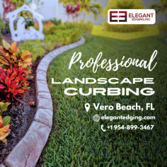 Gardens or lawns hold a special significance that narrates your personality and enhances your home's value and elegance. So now are you wondering how you can give an ultimate aesthetic look to your garden? No worries! Elegant Edgings Inc. offers premium landscape curbing in Vero Beach, FL. From designing to installation, experts from Elegant Edgings Inc. handle everything smoothly. Get in touch with us today for a complementary quote!