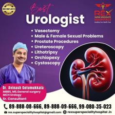 Looking for the best urology hospital in Manikonda, Hyderabad? Our facility offers state-of-the-art diagnostic and treatment options for all urological conditions. With a team of experienced urologists and modern technology, we specialize in treating kidney stones, urinary infections, prostate disorders, and more. Patient comfort and satisfaction are our priorities, ensuring world-class care in a compassionate environment. Choose us for comprehensive urology solutions tailored to your needs.
visit us: https://rexsuperspecialityhospital.in/urology/