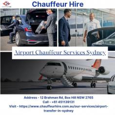 Airport Chauffeur Services Sydney offers luxury airport transfers with professional chauffeurs, ensuring comfort, reliability, and punctuality. To know more, visit -  https://www.chauffeurhire.com.au/our-services/airport-transfer-in-sydney
