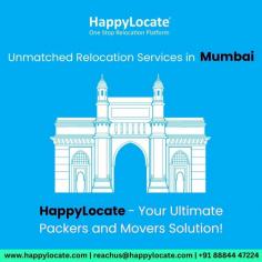 "Reliable Packers and Movers in Mumbai.
✓Movers and Packers Within Mumbai for Home Shifting ✓Packers and Movers in Andheri Mumbai ✓Movers and Packers Chembur"
https://www.happylocate.com/packers-and-movers-mumbai/