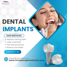 Are Dental Implants Safe? How Dental Implants Work: Procedure and Recovery Timeline !

Dental implants surgery is a widely recognized and effective solution and treatment  for replacing missing teeth nowadays. With decades of successful outcomes and advancements in dental technology, they are considered one of the safest and most reliable options for tooth restoration. Performed by specialists like RiverPlace Periodontics, dental implants in Milwaukie have become increasingly popular due to their high success rate and numerous long-term benefits.

At RiverPlace Periodontics, specialists assess each patient's unique dental condition to ensure they are a suitable candidate for dental implants. By following the recommended care guidelines, patients can enjoy a safe and durable tooth replacement solution.

Visit our website for more information : https://www.riverplaceperiodontics.com/are-dental-implants-safe/