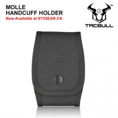 The MOLLE Handcuff Holder from 911gear.ca is designed for law enforcement, security personnel, and tactical professionals who need quick and reliable access to their handcuffs while on the move. Constructed from high-quality, durable materials, this holder fits seamlessly onto any MOLLE-compatible gear, such as tactical vests, belts, or backpacks. Its secure, adjustable design ensures that your handcuffs remain firmly in place during intense activities, while still offering fast and easy access when needed. Ideal for those who require both functionality and durability, the MOLLE Handcuff Holder is a must-have addition to your tactical setup.

Shop now at 911gear.ca for superior quality and performance! Buy now https://www.911gear.ca/blog/911-gear-our-products/post/tacbull-tactical-products-are-here-at-911gearca.html