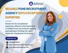 Known for its exceptional expertise, Alliance International is a reliable Pune recruitment agency specializing in finding the right talent for companies of all sizes.
For more information, visit: www.allianceinternational.co.in/pune-recruitment-agency. #punerecruitmentagency