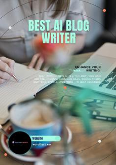 Find the best AI for blog writing that delivers high-quality content effortlessly. Speed up your writing process without compromising on quality, and ensure your blog posts are both engaging and SEO-friendly.