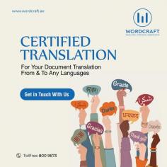 Wordcraft provides dependable and effective translation services to a variety of sectors in Dubai. Our committed staff of qualified translators makes sure that the essential ideas and content of your papers are faithfully translated. We can handle any kind of content—legal, commercial, or personal.


https://wordcraft.ae/