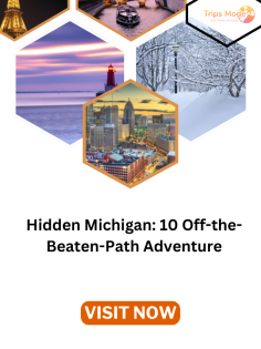 Michigan, with its Great Lakes and diverse landscapes, is home to countless hidden gems waiting to be explored. Step off the beaten path and discover these ten unique adventures in the Wolverine State. For more travel ideas, visit TripsMode.