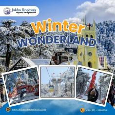 Experience Shimla's Winter Wonderland! ❄️✨
• Immerse yourself in breathtaking views of snow-capped mountains
• Enjoy fun activities like ice skating, skiing, and sledding
• Soar above the snow-covered landscapes with Jakhu Ropeway 