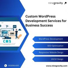  Our WordPress development services offer tailored solutions for building high-performing, secure, and user-friendly websites. From theme customisation to plugin integration, we create sites that align with your business goals. Whether you're looking to launch a new site or optimise an existing one, our expert team ensures seamless results. For more details: https://ninegravity.com/