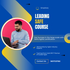 Master Agile leadership with the Leading SAFe Course. Gain SAFe Agilist certification and drive successful enterprise Agile transformations. Enroll today with us:- https://www.simpliaxis.com/leading-safe-certification-training