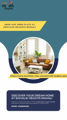 Shivalik Heights stands as a testament to modern architecture in Mohali's rapidly developing Sector 92. The project offers thoughtfully designed 2BHK and 3BHK flats that combine comfort with luxury. Each apartment features spacious rooms, modern amenities, and high-quality finishes that reflect contemporary living standards.