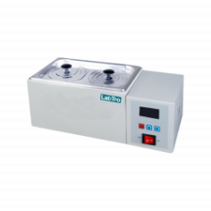  Labtro Constant Temperature Water Bath features a durable stainless steel tank and a cold-rolled steel chassis with corrosion resistance. Equipped with a PT100 sensor for rapid heating and longevity, it offers precise automatic temperature control up to 100°C, ensuring reliable performance.