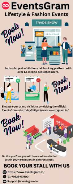 We EventsGram introduced a trusted brand for Indian market today. The Exhibitions In Pune are basically organized throughout the year; some of are organized publically or even in private institutions also. Many of them can be free or even paid. On this platform you will have a wide selection within 100+ exhibitions to see at Pune. Stay updated on upcoming Exhibitions In Pune, secure your stall bookings, and elevate your brand visibility by visiting. For more information visit: https://www.eventsgram.in/city/exhibitions-in-pune/