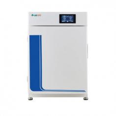 Labexpo Cell Culture Incubator 80-CI105 ensures precise environmental control with an 80L capacity, CO2 regulation and HEPA filtration for ISO Class 5 air quality. Its 5-inch LCD touchscreen offers an intuitive interface, while high-heat sterilization ensures a contaminant-free chamber.