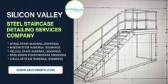 Silicon Valley Infomedia delivers Steel Staircase Detailing Services, utilizing advanced CAD tools to create accurate and detailed staircase plans. We work closely with clients to turn ideas into reality, including essential features like handrails and barriers. Our proficiency in staircase detailing and handrail shop drawings ensures quality results, establishing us as a trusted name in CAD services.