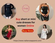 Step out in style with Radiance Apparel’s  Buy cute short and mini dresses for women. From casual daywear to glamorous night-out looks, our affordable collection has something for everyone. Shop online now or call (702) 583-9087 for more information.
 Visit Our Collection : https://www.radianceapparel.com/collections/mini-dresses