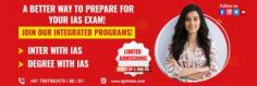 Looking for the https://www.igniteias.com/  best IAS coaching in Hyderabad  for Inter or Degree students? Ignite IAS offers comprehensive and expert coaching designed to help you excel in the UPSC Civil Services Exam. With experienced faculty, a structured curriculum, and personalized guidance, we provide the right foundation for your success. Whether you are preparing after Intermediate or Degree, Ignite IAS in Hyderabad offers specialized programs that focus on both academic excellence and IAS exam preparation. Join Ignite IAS today and start your journey towards becoming a future civil servant.