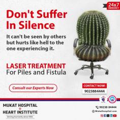 Get advanced laser treatment for piles in Chandigarh at Mukat Hospital. Experience pain-free, minimally invasive procedures with expert care for quick recovery. Book your consultation today!
Web: https://www.mukathospital.com/piles-laser-treatment-in-chandigarh/
Call: +91 90-2388-4444