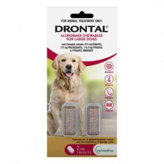 Drontal Wormers Chewables For Dogs Up To 35Kg Red provides comprehensive protection for puppies and dogs against roundworms, hookworms, whipworms and tapeworms, including controlling the shedding of Giardia spp cysts. This powerful treatment is required every three months from six months of age, offering a convenient alternative to monthly doses. Available in Chews, Tablets, and a Puppy Suspension, Drontal makes it easy to keep your pet safe and healthy with minimal effort.