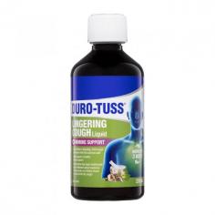 Duro-Tuss Lingering Cough Liquid + Immune Support is formulated to help relieve a lingering cough associated with the common cold. It contains marshmallow, traditionally used in Western herbal medicine to soothe an irritated throat and an associated dry cough, along with zinc to support immune health. This non-drowsy formula works in three ways to help calm a nagging cough that may persist for up to two weeks after a cold. With a pleasant blackberry and vanilla flavour, it contains natural actives and is free from added sugars, lactose, and artificial colours. Buy Duro-Tuss Lingering Cough Liquid + Immune Support 200mL at Health Supplements Australia for cough relief & immune support. Shop now!