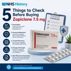 5 Things to Check Before Buying Zopiclone 7.5 mg
1. Verify the Dosage
Make sure you are purchasing the correct Zopiclone 7.5 mg strength recommended for your needs.
2. Check Product Authenticity
Review the packaging, batch number, and expiry date to ensure the medication is genuine.
3. Buy from a Trusted Pharmacy
Only purchase Zopiclone 7.5 mg from licensed and reputable pharmacies.
4. Read Safety Information
Check the ingredients, usage instructions, and potential interactions before buying.
5. Confirm Expiry Date
Ensure the medication is within its expiry date and has been stored properly.
Before purchasing Zopiclone 7.5 mg, it is important to verify the product’s authenticity, check the expiry date, review the dosage information, and ensure you are buying from a trusted source. Taking these simple precautions can help you make a safer and more informed decision while choosing Zopiclone 7.5 mg.
Visit us: https://www.nhshistory.co.uk/med/zopiclone