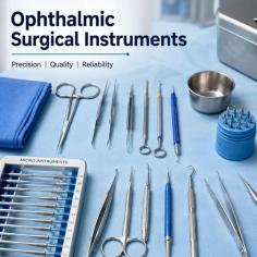 RL Hansraj Company is committed to supplying high-quality Ophthalmic Surgical Instruments designed to support precision, safety, and efficiency in eye care procedures. Our extensive range is sourced to meet the needs of hospitals, eye clinics, and healthcare professionals who demand reliable performance and durability. We prioritize quality standards, customer satisfaction, and timely service, ensuring every product delivers consistent results. Trust RL Hansraj Company as your dependable partner for premium surgical instruments that help enhance clinical outcomes and support modern ophthalmic practices.