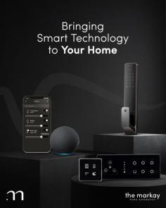 Markay Home Automation is a Hyderabad-based smart home solutions provider specializing in the design, installation, and integration of home automation systems. We help homeowners and businesses transform their spaces with smart lighting control, automated curtains and blinds, video door phones, CCTV and security integration, smart climate control, voice assistant compatibility (Alexa/Google Home), and centralized app-based control panels. Our team handles everything from consultation and system design to installation, wiring-free retrofit solutions, and after-sales support — making it easy to upgrade any home or office into a connected, secure, and energy-efficient smart space.