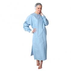 The Disposable Gown Closed is made to ensure protection for medical staff when conducting examinations and other clinical processes. Being made of non-woven materials, it provides light, breathable, and comfortable use for longer periods of time. The closed back design increases the gown’s protective properties by providing additional coverage for the body. Its disposable nature guarantees compliance with infection control procedures and eliminates any chances of cross-contamination. This gown is perfect for hospitals, clinics, laboratories, and diagnostic centers, which require comfortable and durable medical protective clothes that meet all necessary criteria.