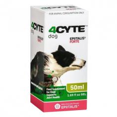 4CYTE Epiitalis Forte Gel for Dogs is an additional diet supplement that supports healthy joints. This unique formulation is designed using the proprietary active ingredient-Epiitalis, which is a patented plant oil extract. It is able to proliferate chondrocyte cells in the presence of inflammation, meaning it helps during bone growth and repairs damaged joints. This joint care gel works to eradicate the cause of the problem and resolves painful, swollen joints. It also provides support to recover after injury or surgery and maintains healthy joints.