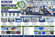 Explore sustainable solutions with India's premier Waste Plastic Washing Plant. HIKON INDIA leads the charge in recycling innovation, offering state-of-the-art machinery to wash and repurpose plastic waste. Our advanced technology and commitment to excellence ensure efficient operations, minimizing environmental impact. From PET bottle recycling to transforming plastic scraps, our plant delivers reliable performance, driving towards a greener tomorrow. Join us in revolutionizing plastic recycling in India with HIKON INDIA's Waste Plastic Washing Plant.